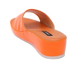 Sherrif Shoes Open Back Block Heels image 4