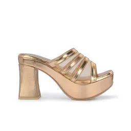 CLOG LONDON Open Toe Platform Heels image 4