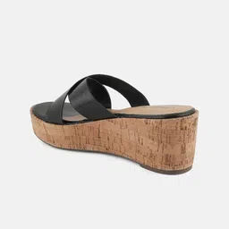 Get Glamr Open Toe Wedge Heels image 5