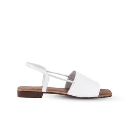 Try Me Textured Backstrap Open Toe Flats image 3