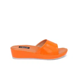 Sherrif Shoes Open Back Block Heels image 5