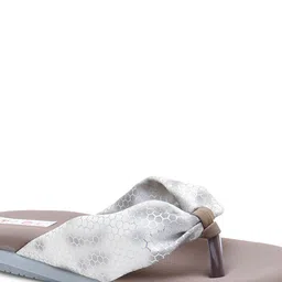 Ta Chic Printed Open Toe Flats image 4