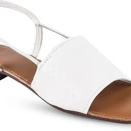 Try Me Textured Backstrap Open Toe Flats image 2