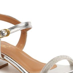 VENDOZ Embellished Open Toe Block Heels image 3