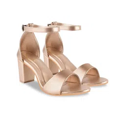 Shoetopia Block Heels With Ankle Loop image 5