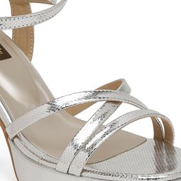 Flat n Heels Open Toe Platform Heels image 3