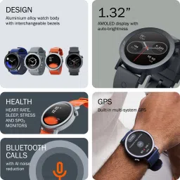 CMF by Nothing Watch Pro 2, 1.32" AMOLED, auto-brightness,Gesture Control, 3D warmup guide,GPS Smartwatch image 3