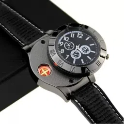 lighter watch lighter watch Cigarette Lighter (Black) lighter watch lighter watch Cigarette Lighter (Black) Pocket Lighter-24