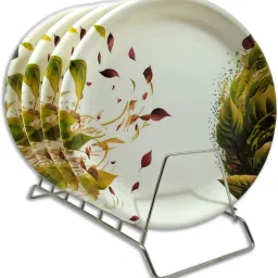Melamine Dinner Plates: Melamine Round 10 Inch Full Plate/Lightweight Dinnerware Dinner Plate-image-10