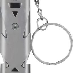 Whistle Emergency Safety Survival Whistle with Lanyard Keychain High Pitch Pealess Whistle-12