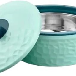 Topaz 2500 Plastic Inner Stainless Steel Casserole, Litres,Blue Thermoware Casserole-image-89