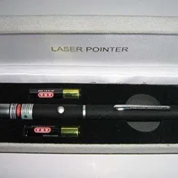 Purabelle Green Laser Pointer Pen Beam with Stylish Disco Light image 4