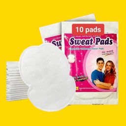 H 10 Pcs Underarms Disposable Highly Absorbent Sweat Pads Cotton Anti Allergic Sweat Pads-17