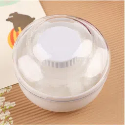 Skin Care Baby Powder Puff with Powder Storage and Box Holder for New Born Kids-image-110