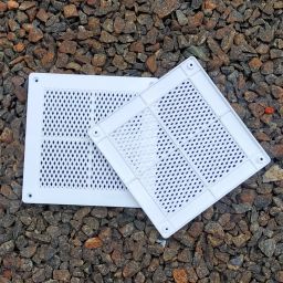 Square Type Air Vent Grille Cover Ducting - 7 Inch Square, 8 Piece Insect Net-image-16