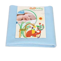 OyO Baby Blue Instadry Anti-Piling Infant Dry Sheet Bed Protector-image-52