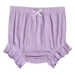 MiArcus Infant Girls Self Design Cotton Diaper Cover Briefs-24