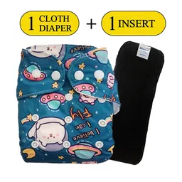Babymoon Cloth Diaper With Insert-6