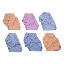 Moms Home Infant Set Of 6 Cotton Cloth Diapers-9