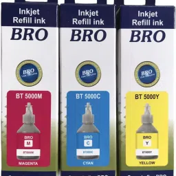ZOKIO Refill Ink for Brother DCP - T310 Pack Of 3 Tri-Color Ink Bottle-image-6