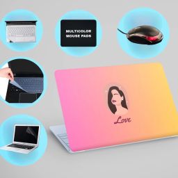 SDM 6IN1LAPTOPSKIN,SCREEN&KEYGAURD PROTECTOR,TRACKPAD,SLEEVEBAG,MOUSEPAD15.6INCH877 Combo Set-image-77