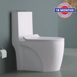 Premium Quality Floor mounted European Closet. One Piece Toilet Seat Western Commode-image-3