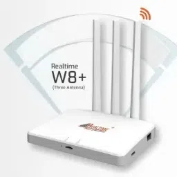 Realtime Just Insert Sim Card & Enjoy High Speed Internet Router 2.4 GHz 100 Mbps Wifi Speed Single Band Internal & External Antenna MiFi (Sim Based) image 2