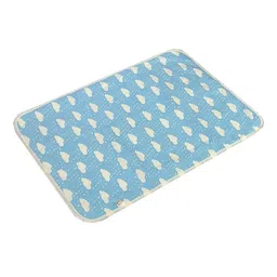 SYGA Blue Cloud Printed Bed Dry Sheet-image-32