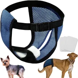 Pet Use Breathable Reusable Female Dogs Diapers Washable Dog & Cat Diapers-27