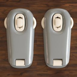2 Pcs Infants Baby Safety Lock for Kids Door Stopper for Baby Proofing Products-image-8