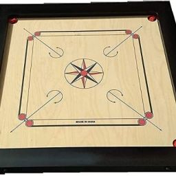 20 Inch Wooden Carrom With Striker, Wooden Coins and Powder 20 cm Carrom Board-image-18