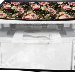 JMT Printer Cover For HP Laserjet Pro MFP M30w Printer (Black Rose Print) Printer Cover-image-92