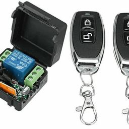 eastra PREMIUM 1CH Remote Control Switch DC12V Relay Module +2 RF Transmitter Wireless Electronic Components Electronic Hobby Kit-picture-26