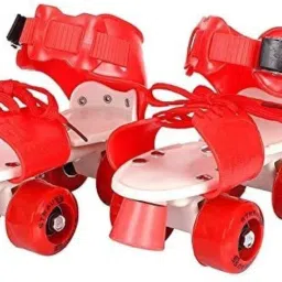 Adjustable 4 Wheel ,with Break,Skating Shoe in--line Skates Quad Roller In-line Skates - Size 16-23 UK-image-83