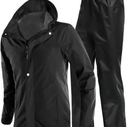 Solid Men Raincoat-image-82