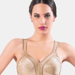 Dazzle Women Nude Non Padded Minimizer Bra-image-94
