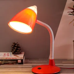 BEVERLY STUDIO Pink & White Metal Bell Shaped Quirky Study Lamp-image-19