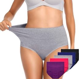 Pack of 5 Women Hipster Multicolor Panty-image-34