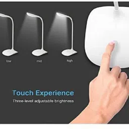 meenamart.com Flexi Swan Lamp with touch sensor - battery & USB powered Study Lamp Table Lamp image 3