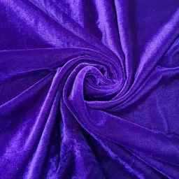 Unstitched Velvet Multipurpose Running Fabric Solid-image-32