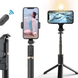 Clairbell UEK_492D_R1S Selfie stick tripod|| with wireless bluetooth remote Tripod-11