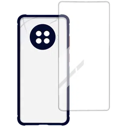 ARROW Hybrid Screen Protector & Polycarbonate Back Cover Combo for Xiaomi Mi 10i (Scratch Protection, Blue)-2