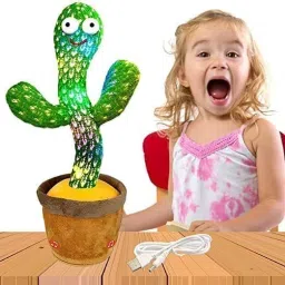 Dancing Talking Cactus Plush Toy, Wriggle, Singing, Repeats-picture-19