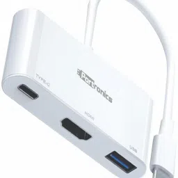 Portronics C-Konnect,3-in-1 USB Type C Multiport Adapter POR1041 HDMI Connector-64