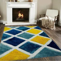 Multicolor Polyester Carpet-image-25