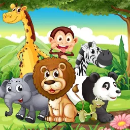 54 Pcs Wood Jigsaw Puzzles for Kids & Children Age 6+ Animal World (Animal)-27