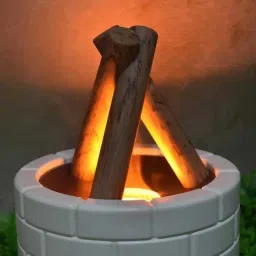Ritesh Bonfire Shaped Diffuser Essential Oil Diffuser Multi Function Flame123 YES Diffuser image 2