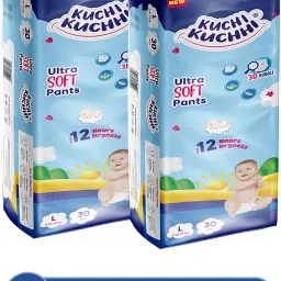 Premium super soft baby diaper with a 3D bubble top (Pack of 2) - L-picture-15