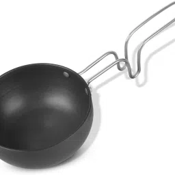 Essential Iron Tadka Pan/Fry Pan with Steel Handle Tadka Pan 12 cm diameter 0.4 L capacity-picture-8