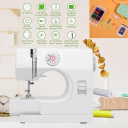 Wonder Stitches With Automatic Zig Zag And 12 Built-in Stitches UFR-725 Electric Sewing Machine-image-54